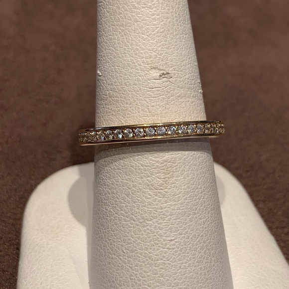 New Pandora Radiant Hearts 14 KT Gold Ring - Picture 5 of 6